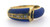 18 karat yellow gold lapis and diamond ring weighing 5.3 grams.  Size 7.75,  Diamonds weigh approx .10ct tw