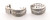 18 karat white gold huggie diamond hoop earring weighing 4.5 grams. Diamonds weigh a total of approx .75ct tw