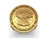 This is our COGIC Ring has the COGIC seal on it.  It's 22 mm round and weighs 40 grams in 14 karat yellow gold.