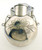 Sterling Jug pin weighing 15.5 grams . approx 2.5 inches in diameter
