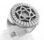 This is a sterling silver Star of David ring.  This was copied from the entrance way to a temple believed to be in Israel.  Ring weighs 22.1 grams and is a ring size 8