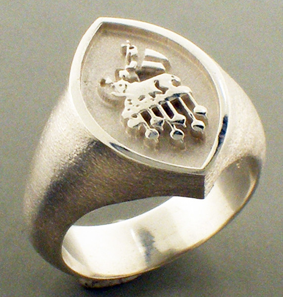 PCC ring. 19x14mm. Weighs 12.6 grams in sterling silver. Gospel According to Ellis