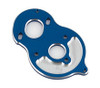 Team Associated B6.1/B6.1D Aluminum Standup Motor Plate (Blue) (ASC91794)