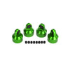 Traxxas X-Maxx Aluminum GTX Shock Cap (Green) (4) (TRA7764G)