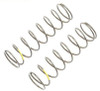 Team Losi Racing 16mm EVO Rear Shock Spring Set, yellow, 4.2