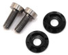 17.5 RC 3x8mm Titanium "High Load" Motor Screws (Black)