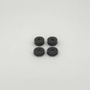 1RC 3D Printed Wheel Covers (Black) (Sprint)