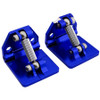 Hot Racing Traxxas Spartan Aluminum Adjustable Trim Tab Set (Blue) (SPN311AR06)