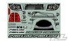 Pro-Line Builder’s Series: Metric 12.3" Rock Crawler Body (Clear) w/Cab, Bed & Opening Hood