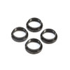 Team Losi Racing 16mm 8IGHT-X Shock Nuts & O-Ring Set (4) (TLR243045)