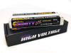 Trinity White Carbon LCG 2S 100C Hardcase LiPo Battery (5mm) (7.4V/6000mAh)