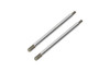 HB RACING 38mm Stroke Shock Shaft (+5mm extension/2pcs)
