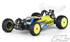 Pro-Line TLR 22X-4 Axis 4WD 1/10 Buggy Body (Clear) (Light Weight)