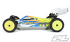 Pro-Line TLR 22X-4 Axis 4WD 1/10 Buggy Body (Clear) (Light Weight)