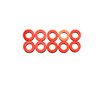 Assault RC Revolver M3x1mm Ball Stud Washer Set (Red) (10)