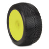 AKA EVO Gridiron 1/8 Truggy Pre-Mounted Tires (2) (Yellow) (Soft - Long Wear) (AKA14113XRY)