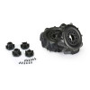 PROLINE 1/10 Dumont Front/Rear 2.2"/3.0" SC Mounted 12mm Black Raid (2)