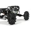 PROLINE 1/10 Vice CrushLock Front/Rear 2.6" 12mm Crawling Wheels (2) Blk/Blk (PRO728903) on an Axial Rift