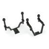 Pro-line1/8 Extended Front/Rear Body Mounts: MAXX (PRO637000)