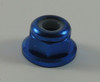 SWORKz Self Locking Nut+Washer Aluminium M3 blue (10)