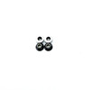Assault RC Aluminum NyLock Flanged Serrated Wheel Nuts (4mm) (Black)