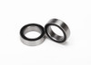 Ball bearings, black rubber sealed (10x15x4mm) (2)
