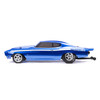  Losi 1/16 1970 Chevelle 2WD Mini No Prep Drag Car RTR, Blue side view 