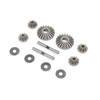 Differential Gear & Shaft Set: 8X, 8XE 2.0
