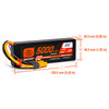 Spektrum 7.4V 5000mAh 2S 50C Smart G2 Hardcase LiPo Battery (IC5)