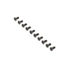 Losi Flat Head Screws M4 x 10mm (10) (Steel-Black Oxide)