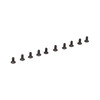 TLR Flat Head Screws, M2.5 x 6mm (10)