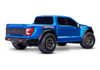 Traxxas Ford® F-150® Raptor: 1/10 scale 4X4 short course truck (Blue)