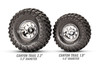 Comes with Canyon Trail 2.2' tires