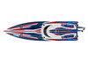 TRAXXAS Spartan SR Brushless 36"Boat RTR w/TQi 2.4GHz TSM - Red