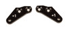 Team Associated RC8B4 Aluminum +1 Steering Block Arms (2)