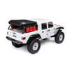 Axial 1/24 SCX24 Jeep JT Gladiator 4WD Rock Crawler Brushed RTR, White