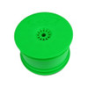 DE Racing Speedline 2.2 1/10 Buggy Rear Wheels (2) (B5/B44.3/22/22-4) (Green) w/12mm Hex