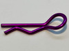 Assault RC Heavy Duty Large Bent Body Clips (Metallic Purple) (5pk)