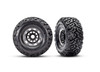 Traxxas Maxx Slash Tires/Wheels (SC) (L/R) (Black)