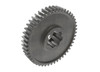 Spur gear, steel, 47-tooth (0.8 metric pitch, compatible with 32-pitch)
