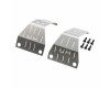 Hot Racing Stainless Steel Skid Plate Bumper Brace Set for Traxxas® Mini Maxx® (Front/Rear)