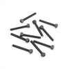 TeknoM3x22mm Cap Head Screws (black, 10pcs)