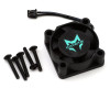 Cayote Crest RS60/RS80 25x25x10mm ESC Cooling Fan (Black/Aurora Green)