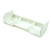 Ultimate Racing 1/8 Buggy Rear Plastic Wing V2 White