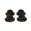 Assault RC Aluminum Extra Wide Serrated Wheel Nuts (4mm)