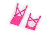 Traxxas Skid Plate Set (Front & Rear) (Pink)