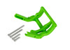 TRAXXAS Green Wheelie Bar Mount & Screws