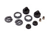 Traxxas 1/10 GTR Steel-Gray Shock Spring Retainer Set