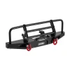 INJORA CNC Aluminum Front Rear Bumper with Lights for 1/18 TRX4M Defender (4M-88)