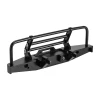 INJORA CNC Aluminum Front Rear Bumper with Lights for 1/18 TRX4M Defender (4M-88)